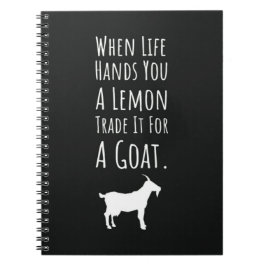 Funny Gifts For Goat Lovers Farm Animals Farming ノートブック