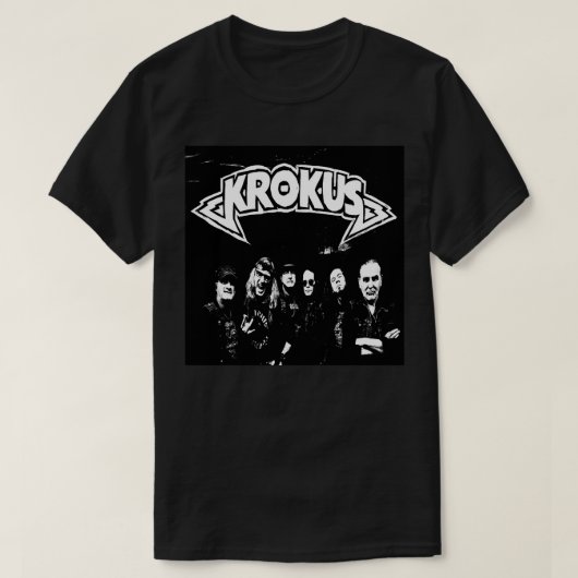 Funny Gifts For Krokus Retro Vintage Tシャツ (デザイン正面)