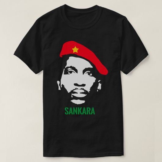 Funny Gifts For Thomas Revolutionary Sankara Gift  Tシャツ (デザイン正面)