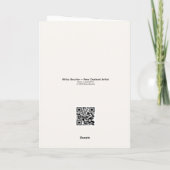 Funny Gin Lover Birthday Card – Cocktail Humor カード (裏面)