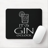 Funny Gin Tonic Saying Oh It's Gin O'clock  マウスパッド (マウス)