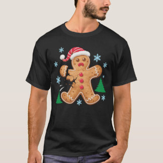 Funny Gingerbread Christmas Tree T-Shirt - Unisex Tシャツ