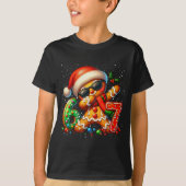 Funny Gingerbread Dabbing Six Seven 67 Meme Christ Tシャツ (正面)