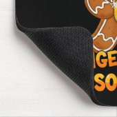 Funny Gingerbread Is So Rizzy Christmas 67 Gen Alp マウスパッド (コーナー)