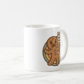 Funny Gingerbread Mug – Gingy Holiday Design コーヒーマグカップ (正面右)