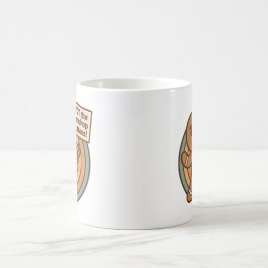 Funny Gingerbread Mug – Gingy Holiday Design コーヒーマグカップ (中央)