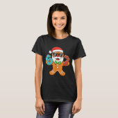 Funny Gingerbread Six Seven 67 Christmas Ice Cream Tシャツ (正面フル)