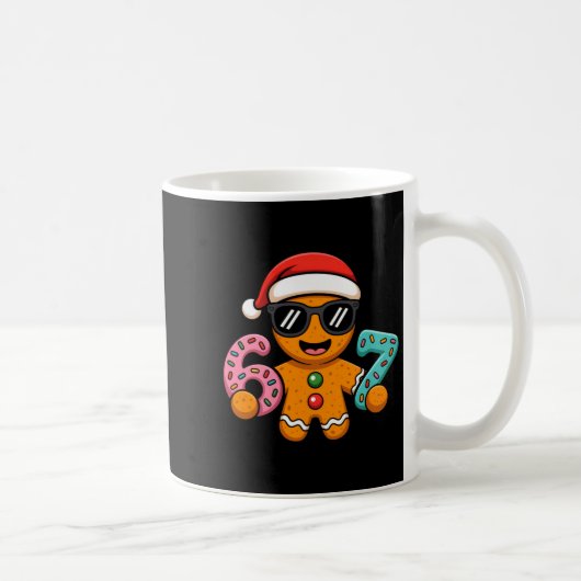 Funny Gingerbread Six Seven 67 Ice Cream Drip Chri コーヒーマグカップ (右)