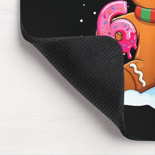 Funny Gingerbread Six Seven 67 Ice Cream Drip Chri マウスパッド (コーナー)