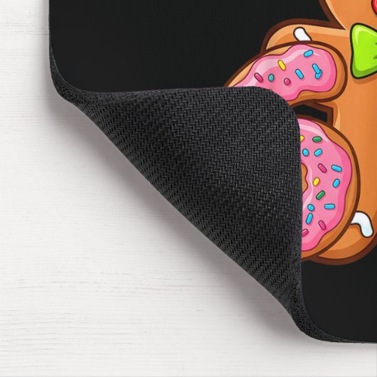 Funny Gingerbread Six Seven 67 Ice Cream Drip Chri マウスパッド (コーナー)