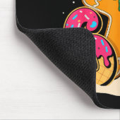 Funny Gingerbread Six Seven 67 Ice Cream Drip Chri マウスパッド (コーナー)