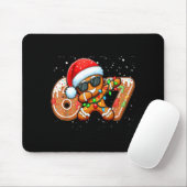 Funny Gingerbread Six Seven 67 Ice Cream Drip Chri マウスパッド (マウス)