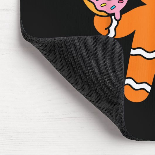 Funny Gingerbread Six Seven 67 Ice Cream Drip Chri マウスパッド (コーナー)