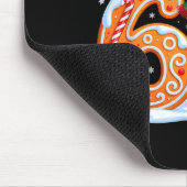 Funny Gingerbread Six Seven 67 Ice Cream Drip Chri マウスパッド (コーナー)