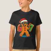 Funny Gingerbread Six Seven 67 Ice Cream Drip Chri Tシャツ (正面)