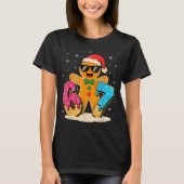 Funny Gingerbread Six Seven 67 Ice Cream Drip Chri Tシャツ (正面)