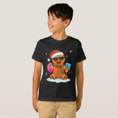 Funny Gingerbread Six Seven 67 Ice Cream Drip Chri Tシャツ (正面フル)