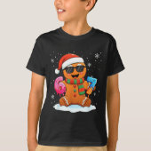 Funny Gingerbread Six Seven 67 Ice Cream Drip Chri Tシャツ (正面)