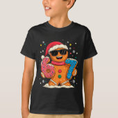 Funny Gingerbread Six Seven 67 Ice Cream Drip Chri Tシャツ (正面)
