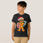 Funny Gingerbread Six Seven 67 Ice Cream Drip Chri Tシャツ (正面フル)
