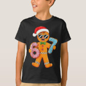 Funny Gingerbread Six Seven 67 Ice Cream Drip Chri Tシャツ (正面)