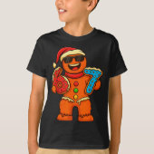 Funny Gingerbread Six Seven 67 Ice Cream Drip Chri Tシャツ (正面)