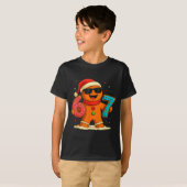 Funny Gingerbread Six Seven 67 Ice Cream Drip Chri Tシャツ (正面フル)