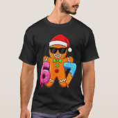 Funny Gingerbread Six Seven 67 Ice Cream Drip Chri Tシャツ (正面)