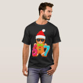 Funny Gingerbread Six Seven 67 Ice Cream Drip Chri Tシャツ (正面フル)