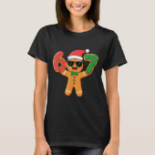 Funny Gingerbread Six Seven 67 Ice Cream Drip Chri Tシャツ (正面)