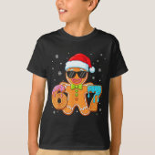 Funny Gingerbread Six Seven 67 Ice Cream Drip Chri Tシャツ (正面)