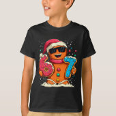 Funny Gingerbread Six Seven 67 Ice Cream Drip Chri Tシャツ (正面)