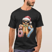 Funny Gingerbread Six Seven 67 Ice Cream Drip Chri Tシャツ (正面)