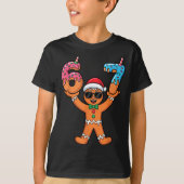 Funny Gingerbread Six Seven Meme Christmas Brainro Tシャツ (正面)