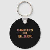 Funny Gingers Are Black Meme, Ginger Blacks Redhea キーホルダー (正面)