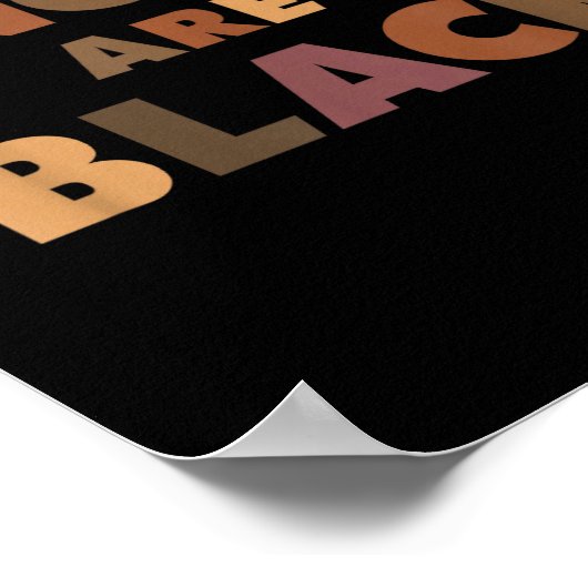 Funny Gingers Are Black Meme, Ginger Blacks Redhea ポスター (角)