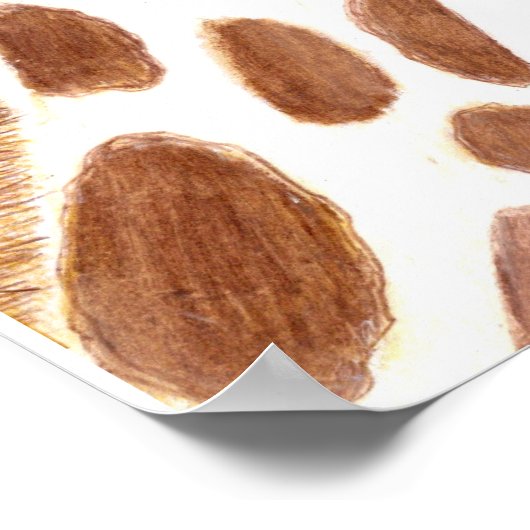 Funny Giraffe ポスター (角)