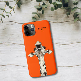 Funny Giraffe iPhone 11 Proケース