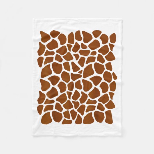 Funny Giraffe Pattern Lazy Halloween Costume フリースブランケット (正面)
