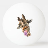 Funny Giraffe Ping Pong Balls 卓球ボール (正面)