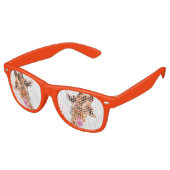 Funny Giraffe Sunglasses レトロサングラス (アングル)