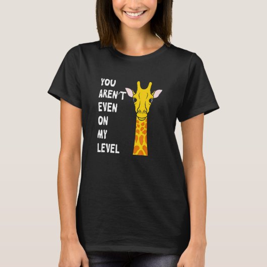Funny Giraffe Tシャツ (正面)