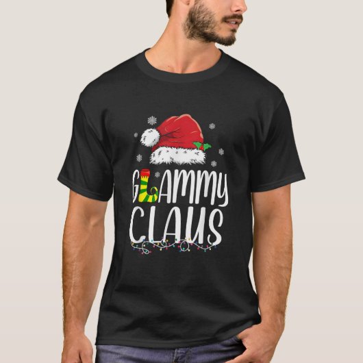 Funny Glammy Claus Christmas 2023 Family Xmas  Tシャツ (正面)