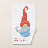 Funny gnome  バスタオルセット (ハンドタオル)