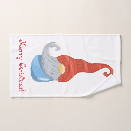 Funny gnome  バスタオルセット (ハンドタオル)