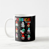 Funny Gnome Physical Therapy Pt Physical Therast C コーヒーマグカップ (左)