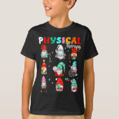 Funny Gnome Physical Therapy Pt Physical Therast C Tシャツ (正面)