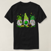 Funny Gnomes Bowling Lover St Patrick's Day  Tシャツ (デザイン正面)
