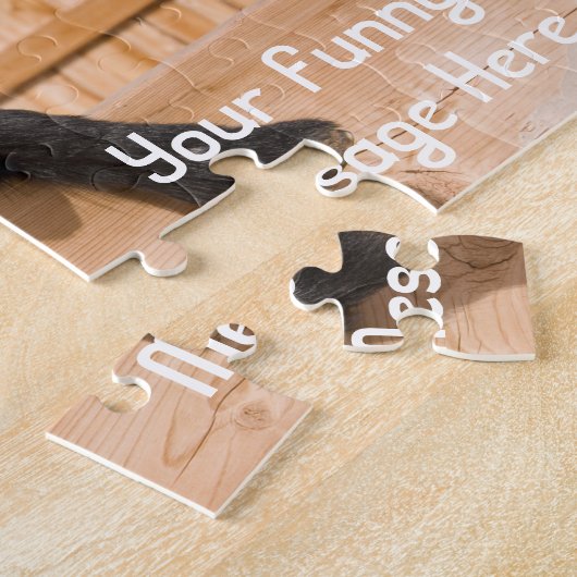 Funny Goat ジグソーパズル (側面)