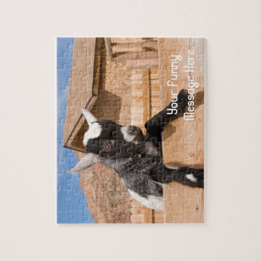 Funny Goat ジグソーパズル (縦)